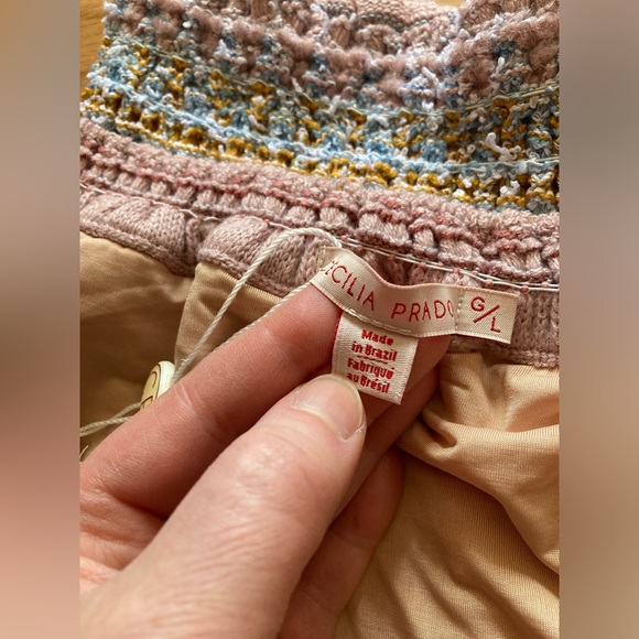 🩷 NWT Cecilia Prado tiered ruffle skirt - Picture 8 of 9